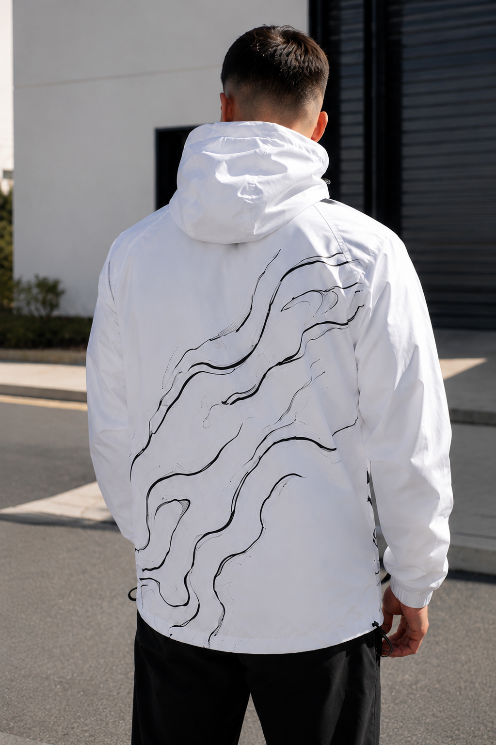 VESTE LA LEAGUE BLANCHE