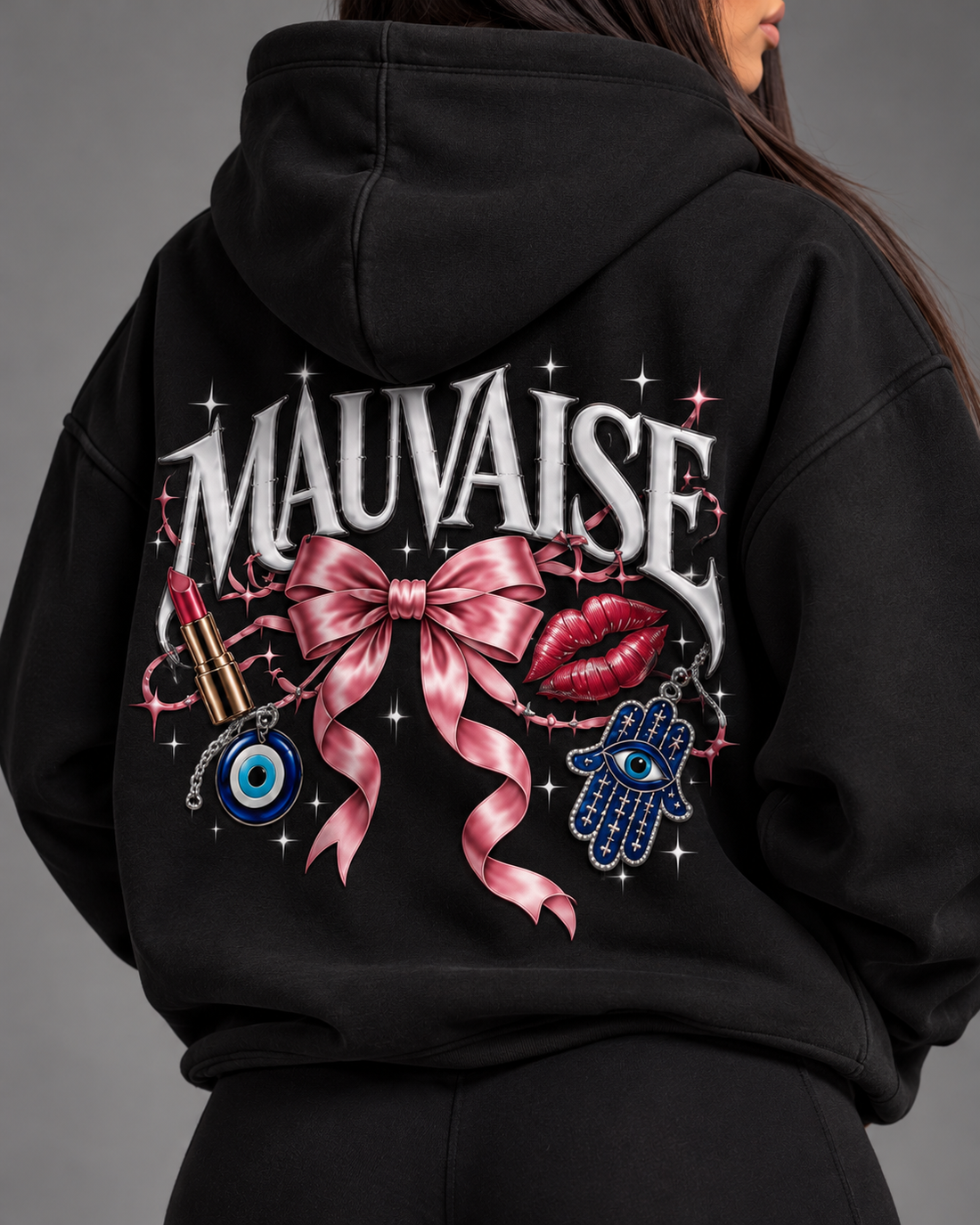 PULL MAUVAISE NOIR
